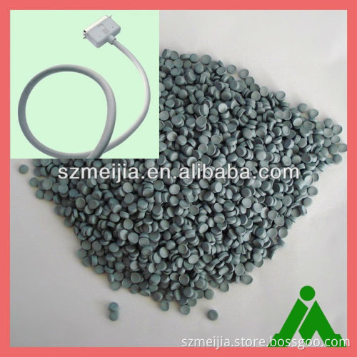 Low temperature flexible wire/cable jacket purpose PVC plastic granules